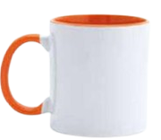 MANGO 4001 TAZZA BIANCA INTERNO COLORATO