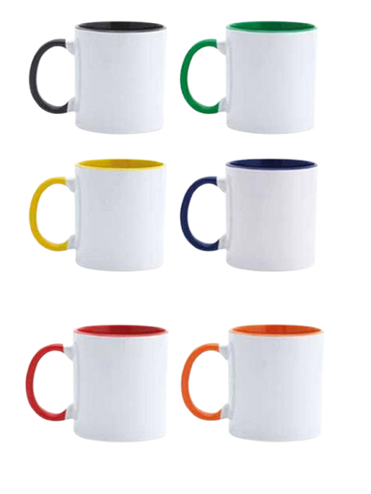 MANGO 4001 TAZZA BIANCA INTERNO COLORATO