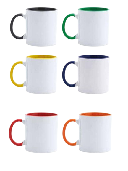 MANGO 4001 TAZZA BIANCA INTERNO COLORATO