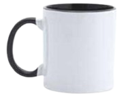 MANGO 4001 TAZZA BIANCA INTERNO COLORATO