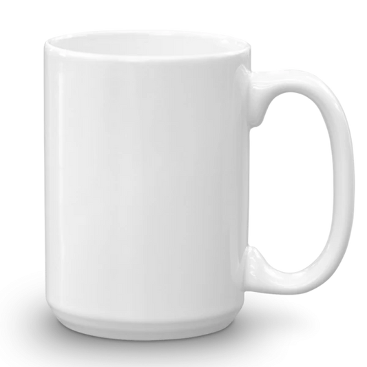 Tazza Bianca Premium in Ceramica Bianca 11 oz