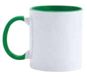 MANGO 4001 TAZZA BIANCA INTERNO COLORATO